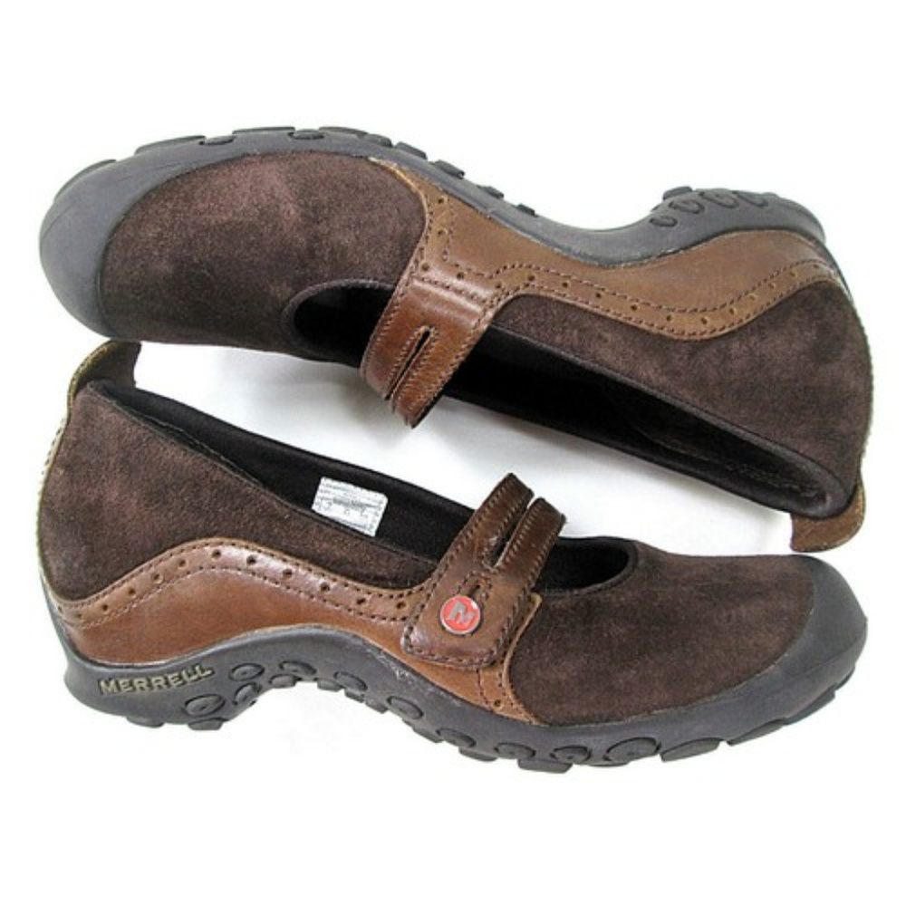 Merrell Plaza Bandeau Mj Leather Suede Mary Janes View 5
